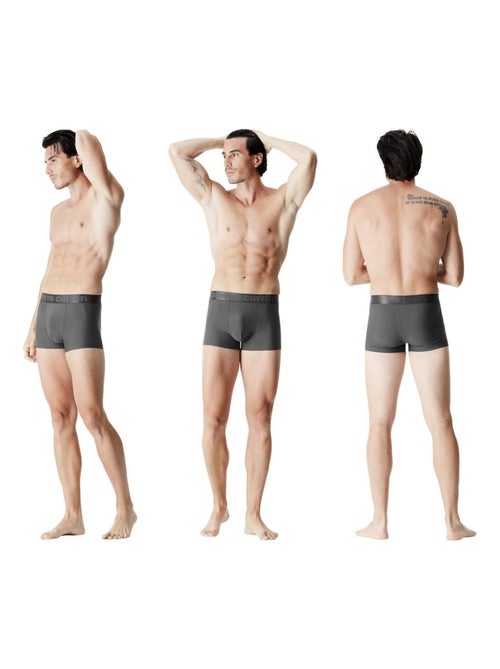 Lot de 4 boxers homme bruce pierre cardin - Kiabi