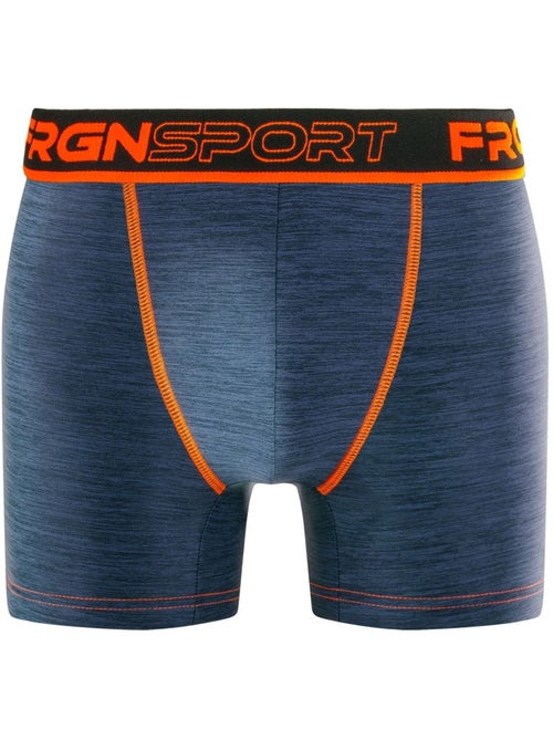 Lot de 4 boxers homme dynamic chiné mrk6 freegun - Kiabi