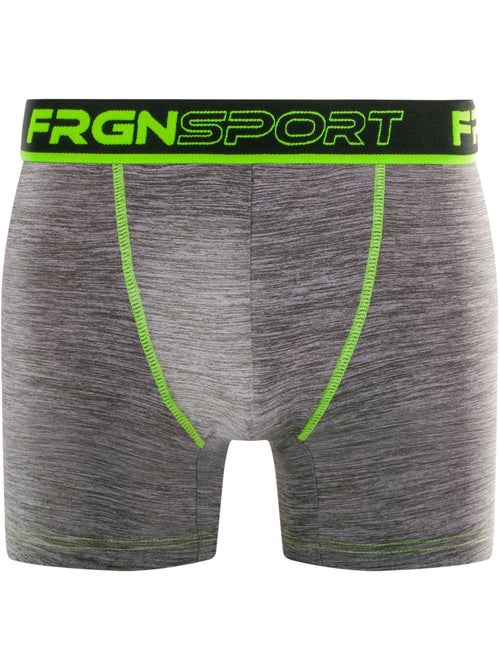 Lot de 4 boxers homme dynamic chiné mrk6 freegun - Kiabi