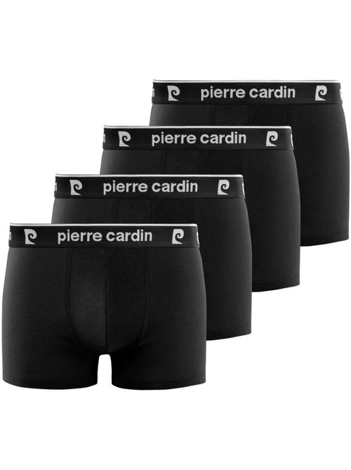 Lot de 4 boxers homme en coton basic pierre cardin - Kiabi Lot de 4 boxers homme en coton basic pierre cardin - Kiabi