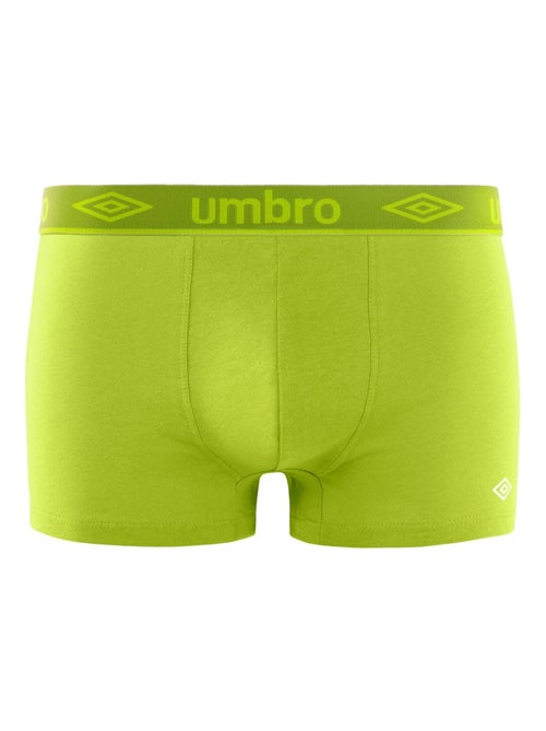 Lot de 4 boxers homme en coton colors umbro - Kiabi Lot de 4 boxers homme en coton colors umbro - Kiabi