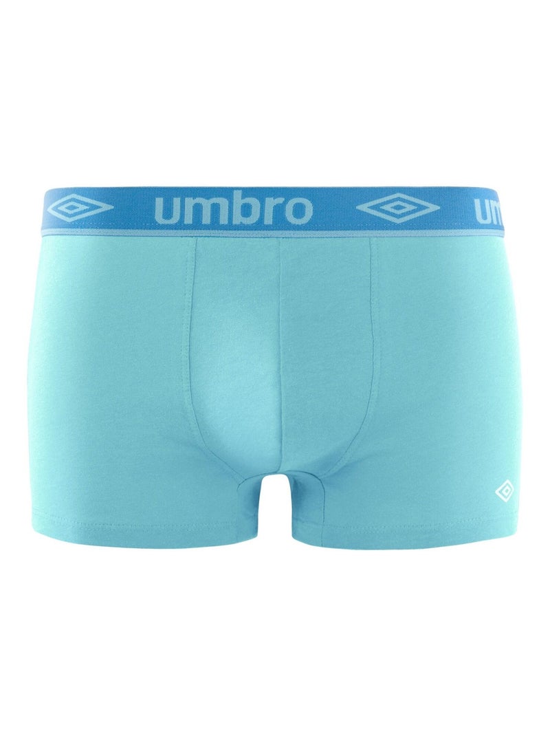 Lot de 4 boxers homme en coton colors umbro Violet - Kiabi