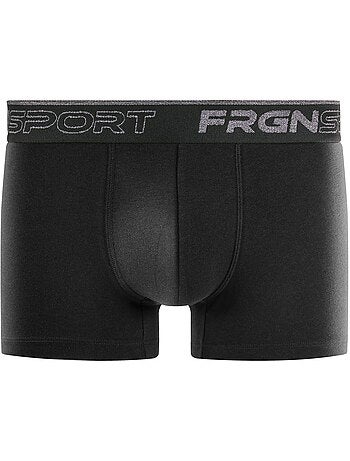Lot de 4 boxers homme en coton dynamic jim freegun