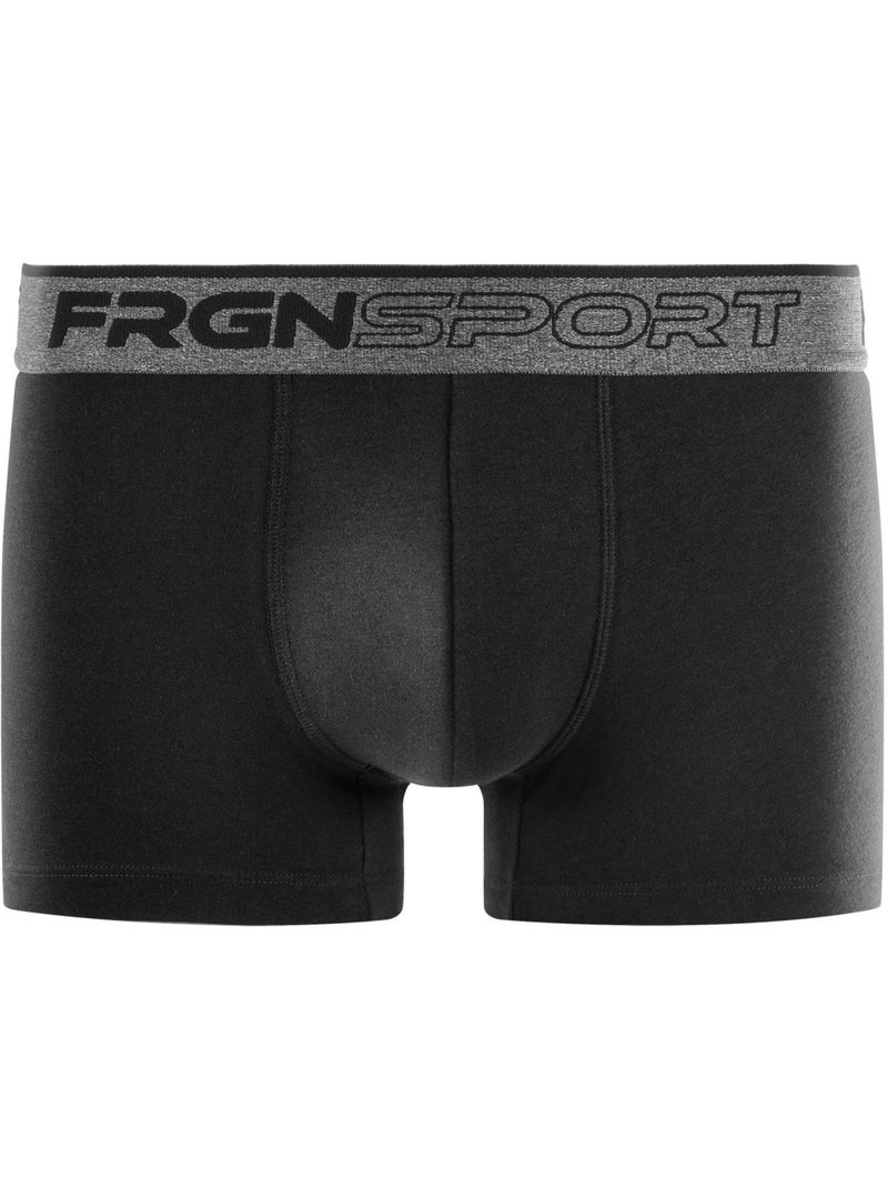 Lot de 4 boxers homme en coton dynamic jim freegun Gris - Kiabi