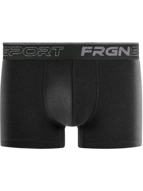 Lot de 4 boxers homme en coton dynamic jim freegun - Kiabi