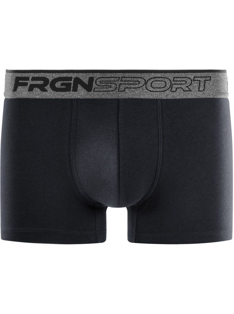 Lot de 4 boxers homme en coton dynamic jim freegun Gris - Kiabi