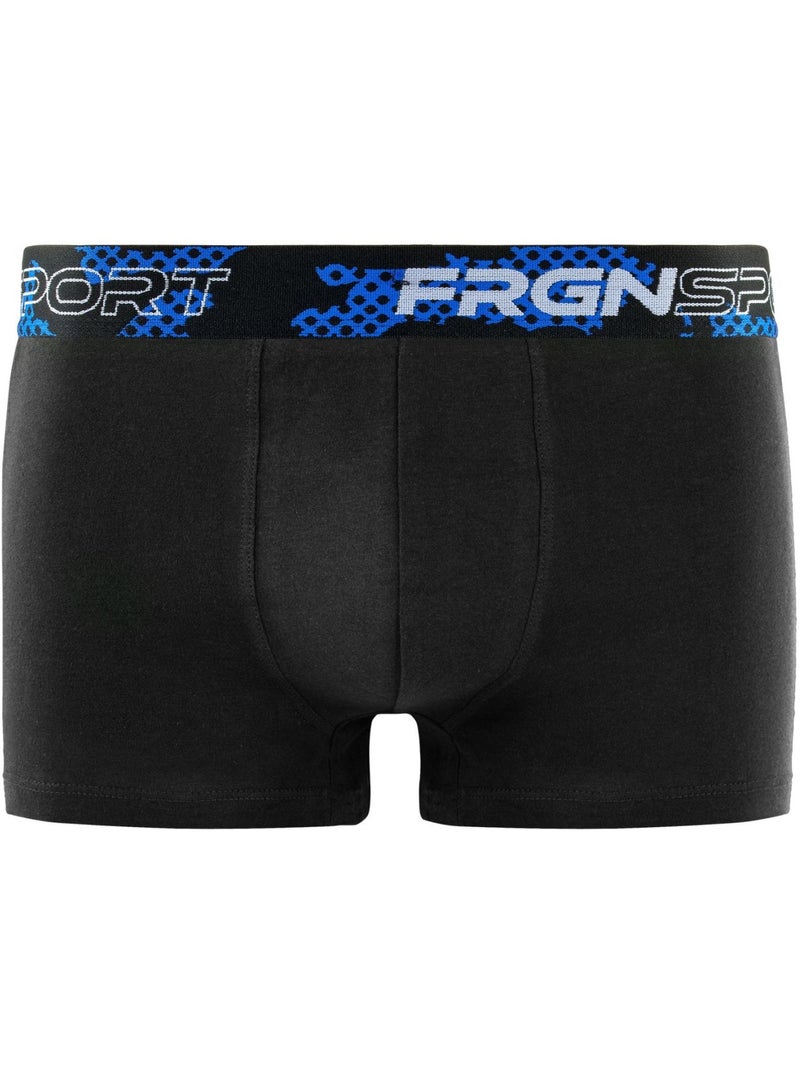 Lot de 4 boxers homme en coton dynamic tom freegun Bleu - Kiabi