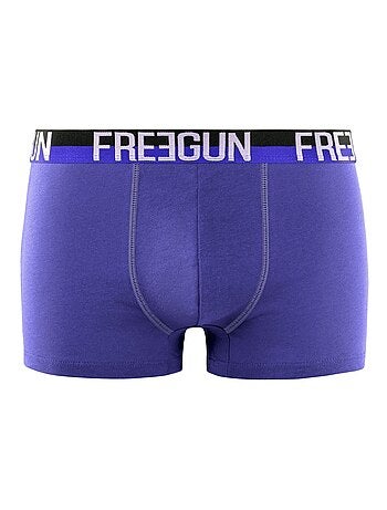 Lot de 4 boxers homme en coton freegun freegun