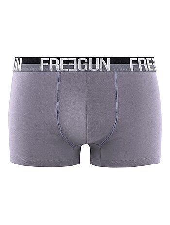 Lot de 4 boxers homme en coton freegun freegun
