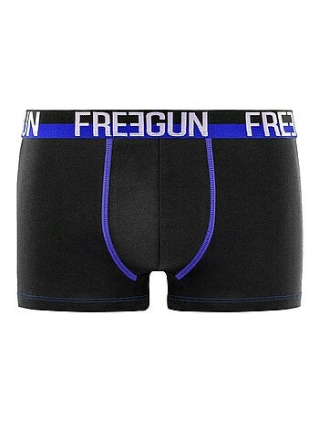 Lot de 4 boxers homme en coton freegun freegun