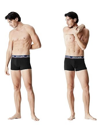 Lot de 4 boxers homme en coton french pierre cardin