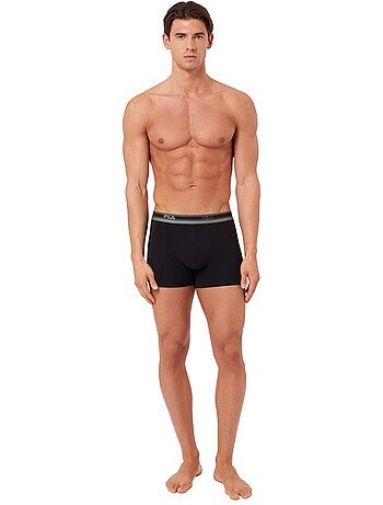 Lot de 4 boxers homme en coton fu5335 et fu5337 fila