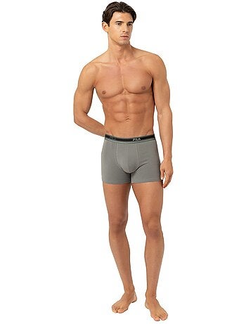 Lot de 4 boxers homme en coton fu5335 et fu5337 fila