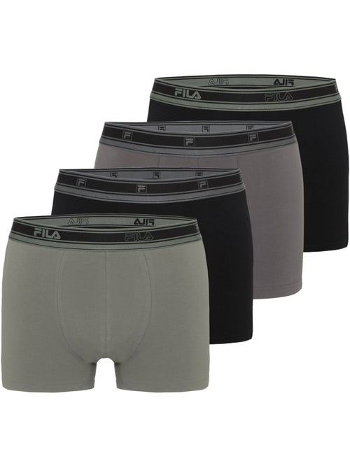 Lot de 4 boxers homme en coton fu5335 et fu5337 fila - Kiabi