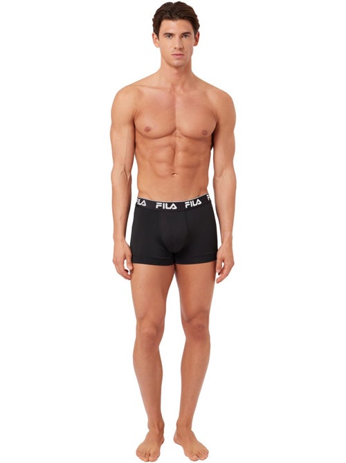 Lot de 4 boxers homme en coton fu5335 et fu5337 fila - Kiabi