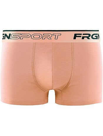 Lot de 4 boxers homme en coton john pastel freegun