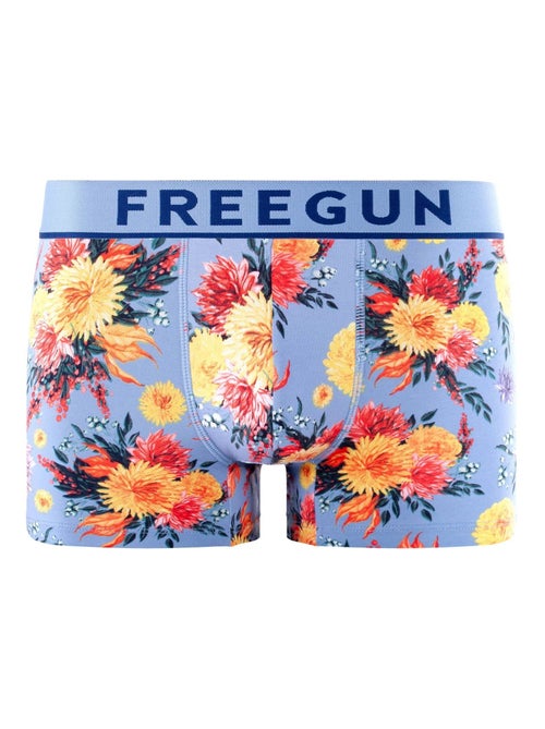Lot de 4 boxers homme en coton signature sergio freegun - Kiabi Lot de 4 boxers homme en coton signature sergio freegun - Kiabi