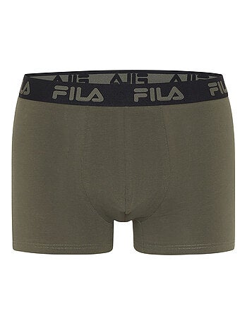 Lot de 4 boxers homme en coton uni fila