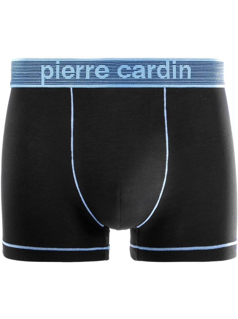 Lot de 4 boxers homme en viscose de bambou dolce pierre cardin Noir - Kiabi