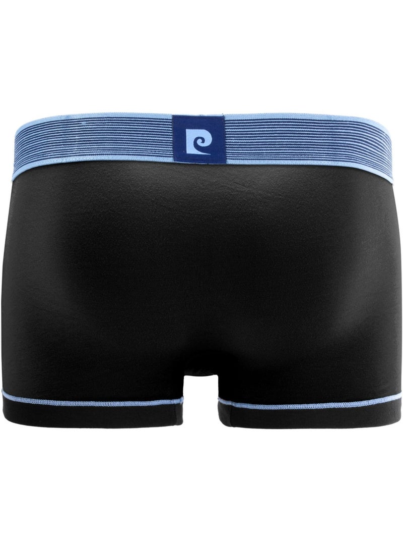 Lot de 4 boxers homme en viscose de bambou dolce pierre cardin Noir - Kiabi