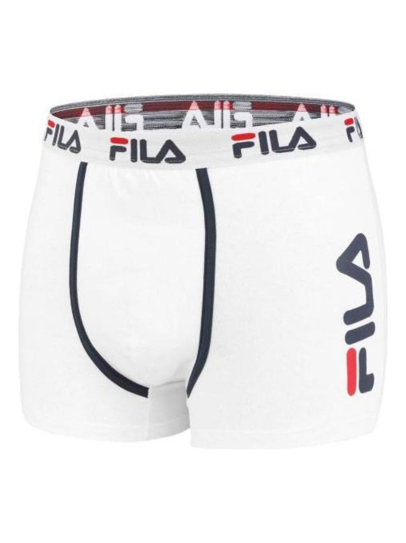 Lot de 4 boxers homme fila 5040 coton couleur assorties fila Gris - Kiabi
