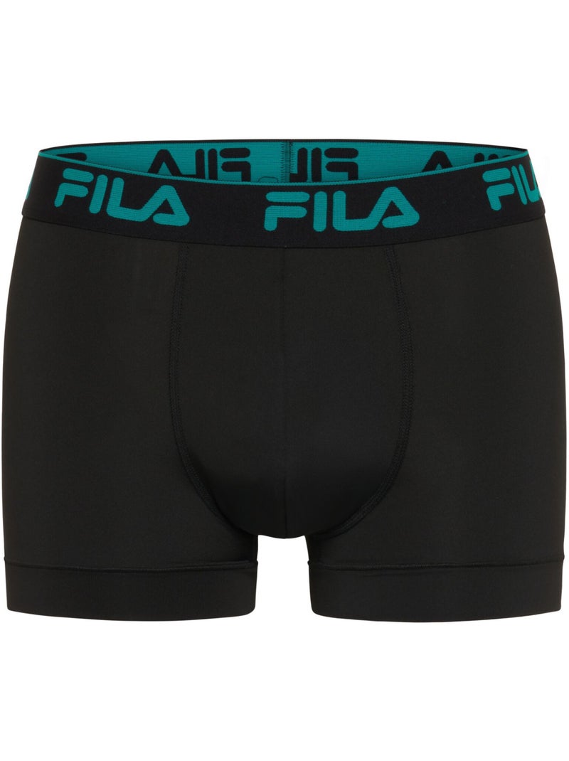 Lot de 4 boxers homme fila  fila Noir - Kiabi