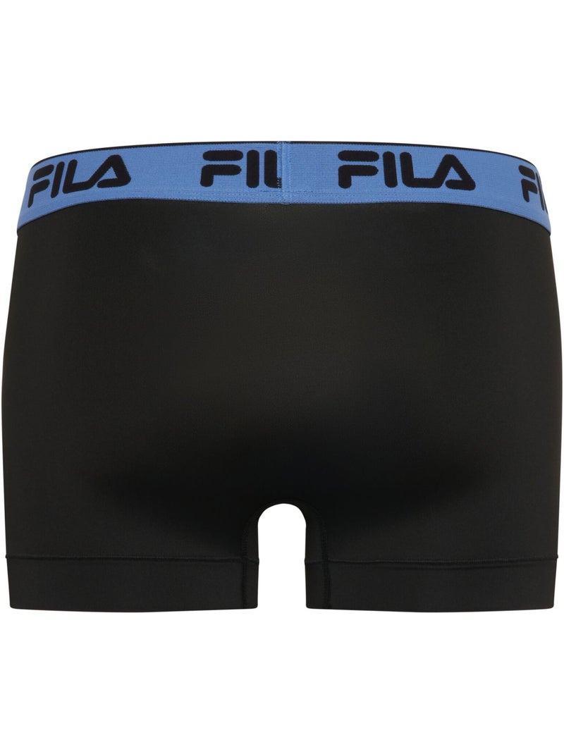 Lot de 4 boxers homme fila  fila Noir - Kiabi