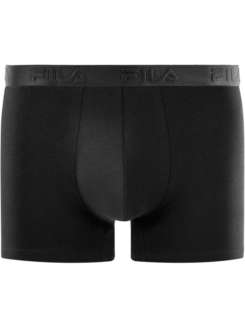 Lot de 4 boxers homme fila  fila Noir - Kiabi