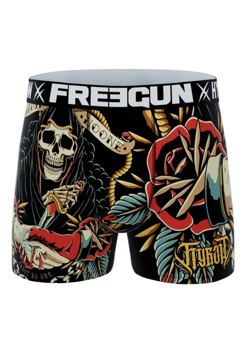 Lot de 4 boxers homme hyraw freegun - Kiabi Lot de 4 boxers homme hyraw freegun - Kiabi