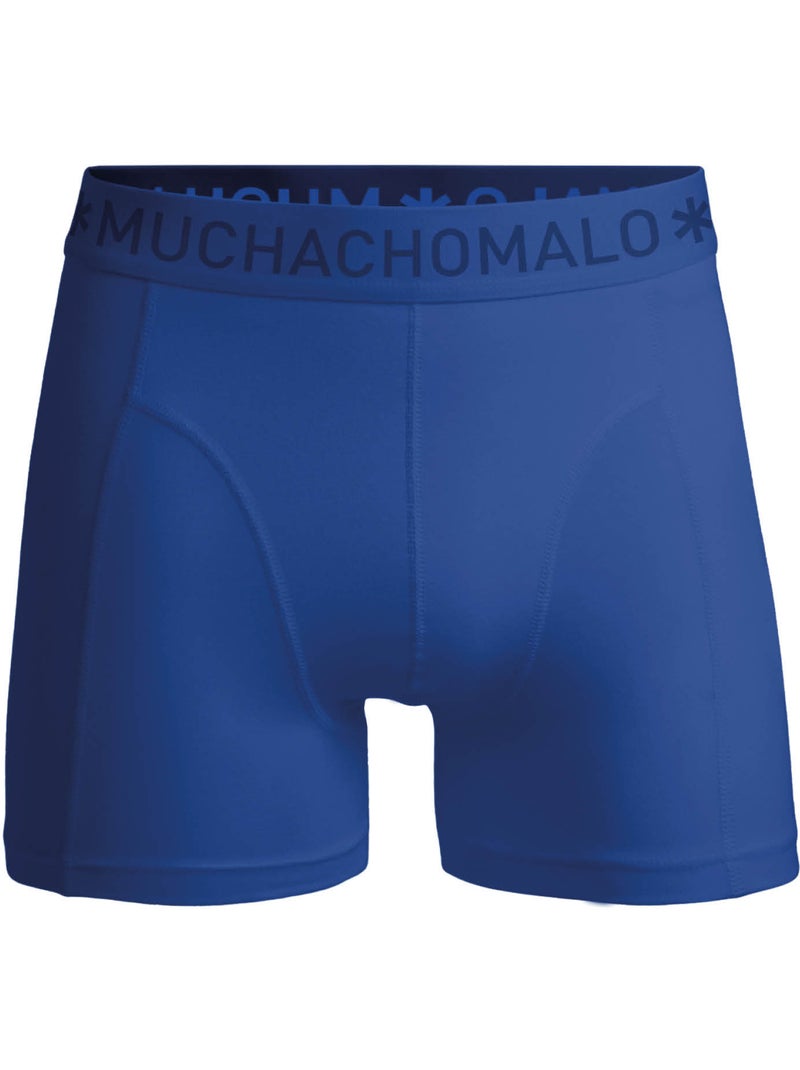 Lot de 4 boxers homme Muchachomalo Bleu Noir - Kiabi