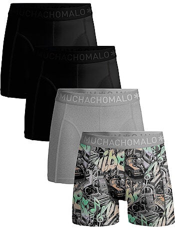 Lot de 4 boxers homme Muchachomalo