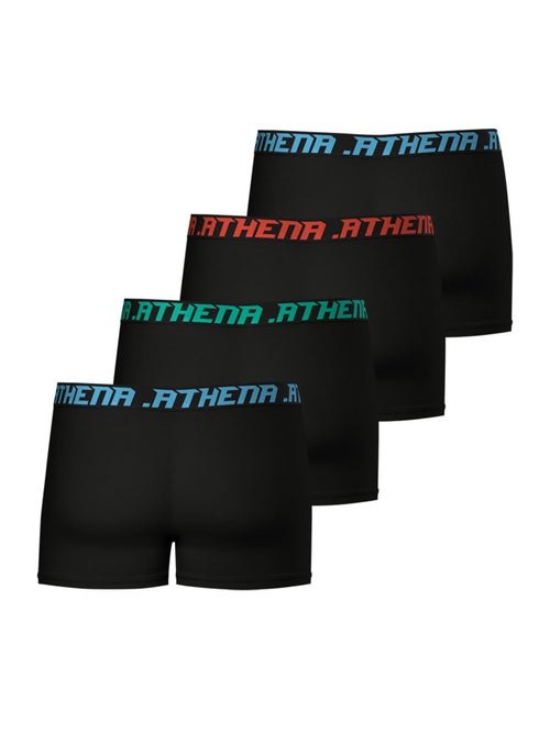 Lot de 4 boxers homme my petit prix athena - Kiabi Lot de 4 boxers homme my petit prix athena - Kiabi