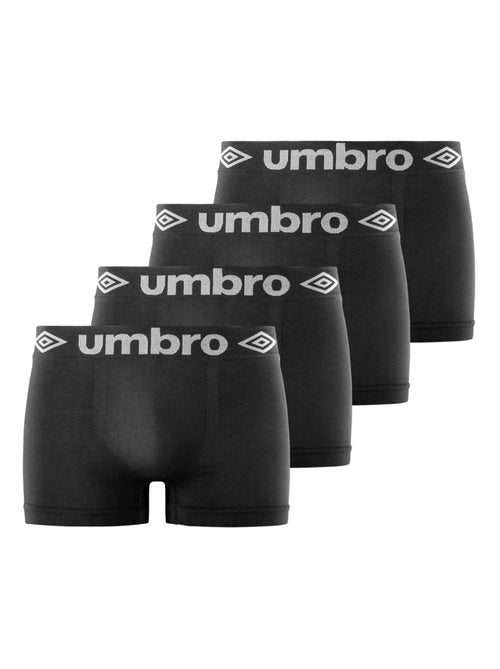 Lot de 4 boxers homme sans couture umbro - Kiabi