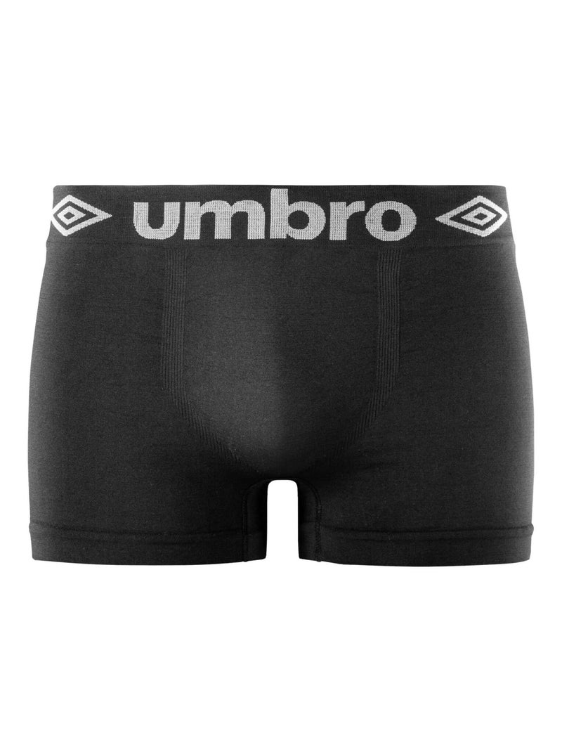Lot de 4 boxers homme sans couture umbro Noir - Kiabi