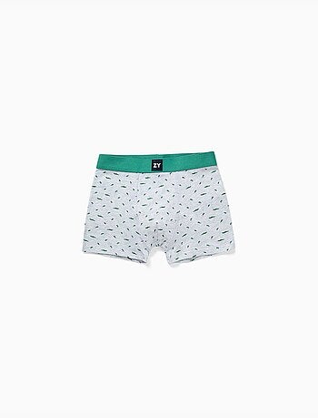 Lot de 4 boxers unis/à imprimés