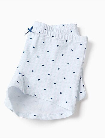 Lot de 4 boxers unis/imprimés en coton