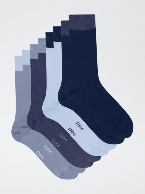 Lot de 4 chaussettes mi-hautes 'Dim' - Kiabi