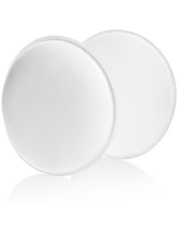 Lot de 4 coussinets d’allaitement lavables medela safe & dry - ultra doux, absorbants, invisibles