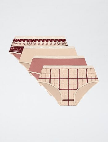Lot de 4 culottes 'Dim'