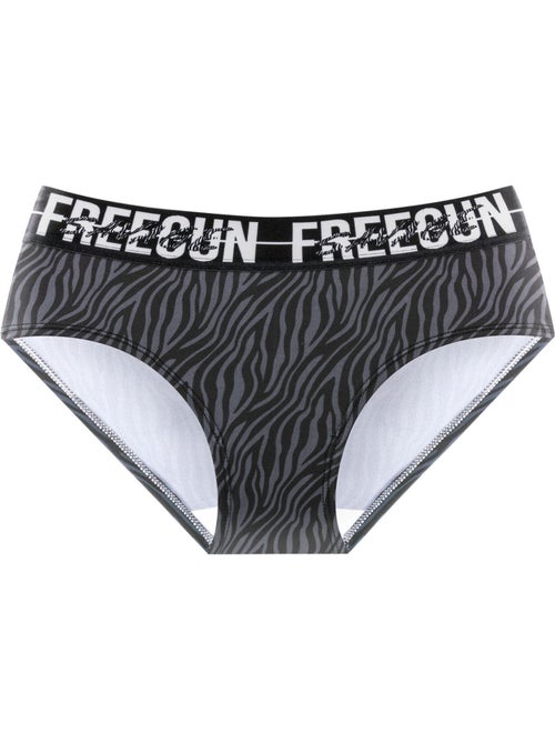 Lot de 4 culottes femme leopard freegun - Kiabi Lot de 4 culottes femme leopard freegun - Kiabi