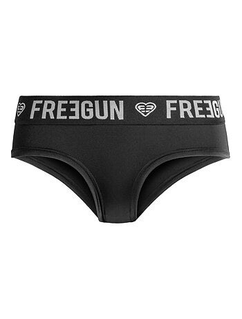 Lot de 4 culottes fille street art uni freegun