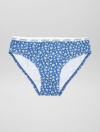 Lot de 4 culottes imprimées