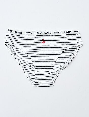 Lot de 4 culottes imprimées