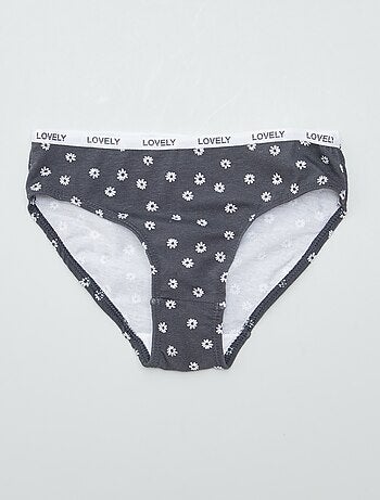 Lot de 4 culottes imprimées