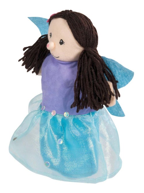 Lot de 4 marionnettes à main - Licorne fée dragon et chevalier ROBA - Kiabi