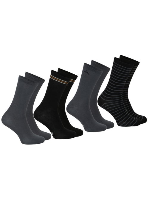 Lot de 4 mi-chaussettes homme ecopack athena - Kiabi Lot de 4 mi-chaussettes homme ecopack athena - Kiabi