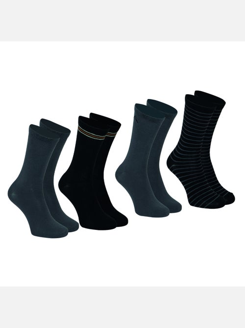 Lot de 4 mi-chaussettes homme ecopack athena - Kiabi Lot de 4 mi-chaussettes homme ecopack athena - Kiabi