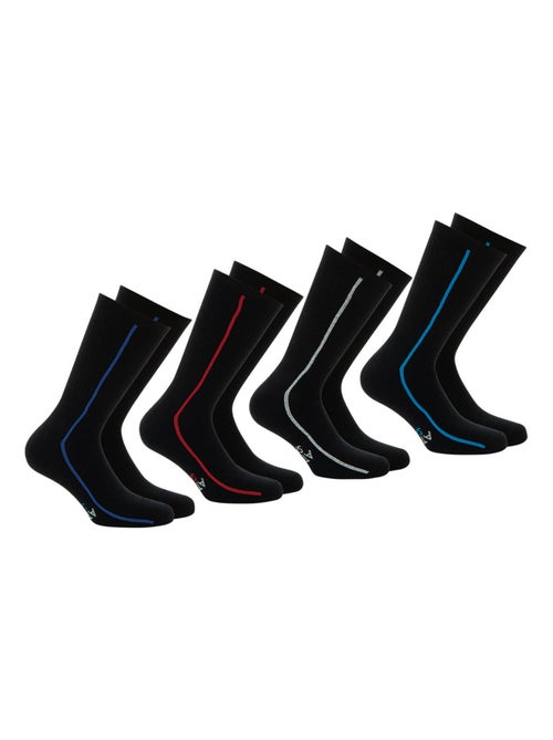 Lot de 4 paires de chaussettes de sport mi-hautes athena - Kiabi Lot de 4 paires de chaussettes de sport mi-hautes athena - Kiabi