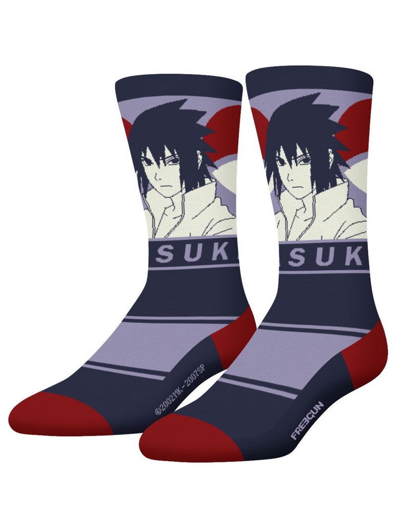 Lot de 4 paires de chaussettes enfant naruto shippuden freegun Bleu - Kiabi