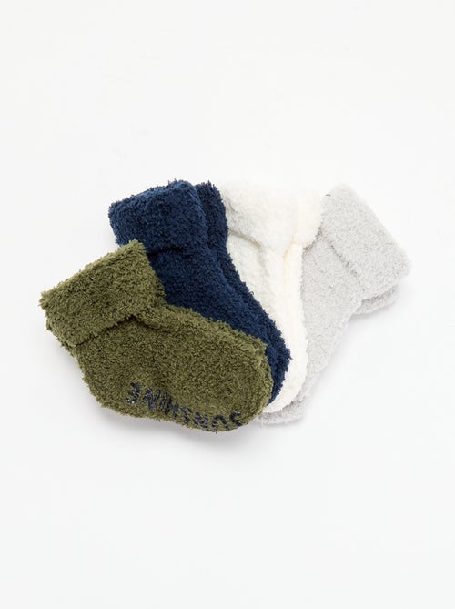 Lot de 4 paires de chaussettes - Kiabi